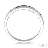1/10 ctw Round Cut Diamond Band in 10K White Gold