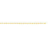14K Yellow Gold 4.5mm Lite Anchor 24 Chain with Lobster Lock