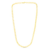 14K Yellow Gold 5.5mm Mariner 22 Chain with Lobster Lock