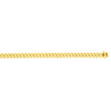 14K Yellow Gold 26 9.2mm Classic Miami Cuban Chain with Box Lock