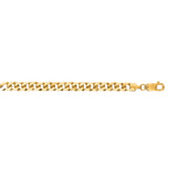 14K Yellow Gold 6mm Miami Cuban 20 Chain with Lobster Lock