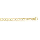 14K Yellow Gold Railroad Link 20 Necklace