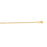 14K Yellow Gold 20 1.6mm Royal Rope Chain with Lobster Lock