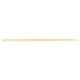 14K Yellow Gold 7.25 Large Charm Bracelet