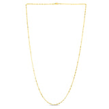10K Yellow Gold 1.8mm Singapore 18 Chain with Lobster Lock