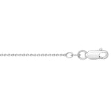 Sterling Silver 2.6mm Round Cable 18 Chain with Lobster Clasp
