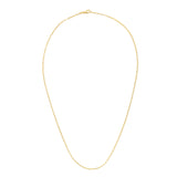 14K Yellow Gold 1.5mm Paperclip 18 Chain with Lobster Lock