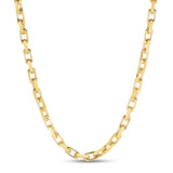 14K Yellow Gold 6.1mm French Cable 8.25 Chain Bracelet with Lobster Clasp