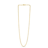 14K Yellow Gold 1.7mm Lumina 20 Chain Necklace with Lobster Clasp