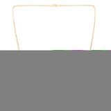 14K Yellow Gold 1.9mm French Cable 20 Chain with Lobster Clasp