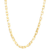 10K Yellow Gold 22 4.8mm French Cable Chain Necklace with Lobster Clasp