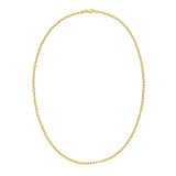Silver with Gold Plating 18 2.8mm French Cable Chain with Lobster Clasp