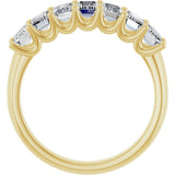14K Yellow Gold 2 1/6 CTW Lab-Grown Diamond Anniversary Band