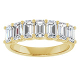 14K Yellow Gold 2 1/6 CTW Lab-Grown Diamond Anniversary Band