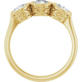10K Yellow Gold 1 1/2 CTW Lab-Grown Diamond Anniversary Band