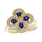14KT Gold Ladies Diamond Ring