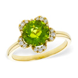 14KT Gold Ladies Diamond Ring