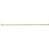 14K Yellow Gold 4 CTW Natural Diamond Line 7 1/4" Bracelet