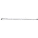 14K White Gold 10 CTW Lab-Grown Diamond Line 7 1/4" Bracelet