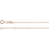 14K Rose Gold Lab-Grown Diamond 6 1/2-7 1/2" Bracelet