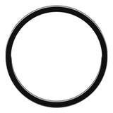 14K White Gold 1.5 mm Flat Band Size 6.5