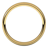 14K Yellow Gold 4.5 mm Comfort-Fit European-Style Band Size 8.5