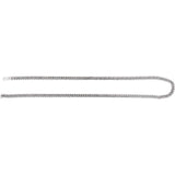 Sterling Silver 4.8 mm Curb 24" Chain