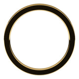 14K Yellow Gold 2.5 mm Comfort-Fit Flat Band Size 8.5