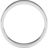 Sterling Silver 5 mm Flat Band Size 7.5