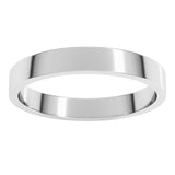 Sterling Silver 3 mm Flat Band Size 8