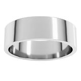 Sterling Silver 6 mm Flat Band Size 12