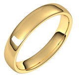 18K Yellow Gold 4.5 mm Comfort-Fit European-Style Band Size 8.5
