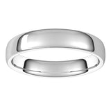 Platinum 4.5 mm Comfort-Fit European-Style Band Size 11