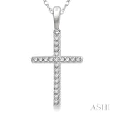 Cross Petite Diamond Pendant