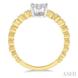 Oval Shape Lovebright Diamond Ring