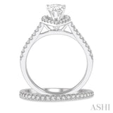 Pear Shape Diamond Wedding Set