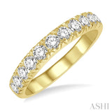 11 Stone Diamond Wedding Band