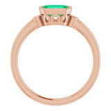 Bezel-Set Accented Ring