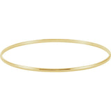 Half Round Bangle Bracelet