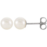 Pearl Stud Earrings