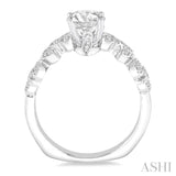 Semi-Mount Diamond Engagement Ring