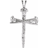 Nail Cross Necklace Or Pendant