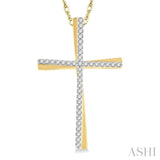 Cross Diamond Fashion Pendant