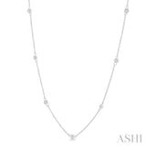 Diamond Station Necklace