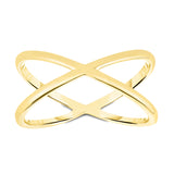 14K Yellow Gold Polished Size-6 Ring