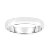 14K White Gold Polished Size-5 Ring