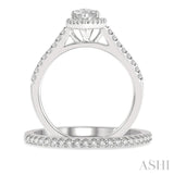 Marquise Shape Diamond Wedding Set