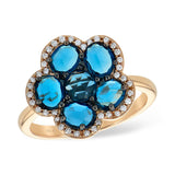 14KT Gold Ladies Diamond Ring