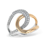 14Kt Gold Ladies Diamond Ring