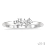 Scatter Petite Baguette Diamond Fashion Ring